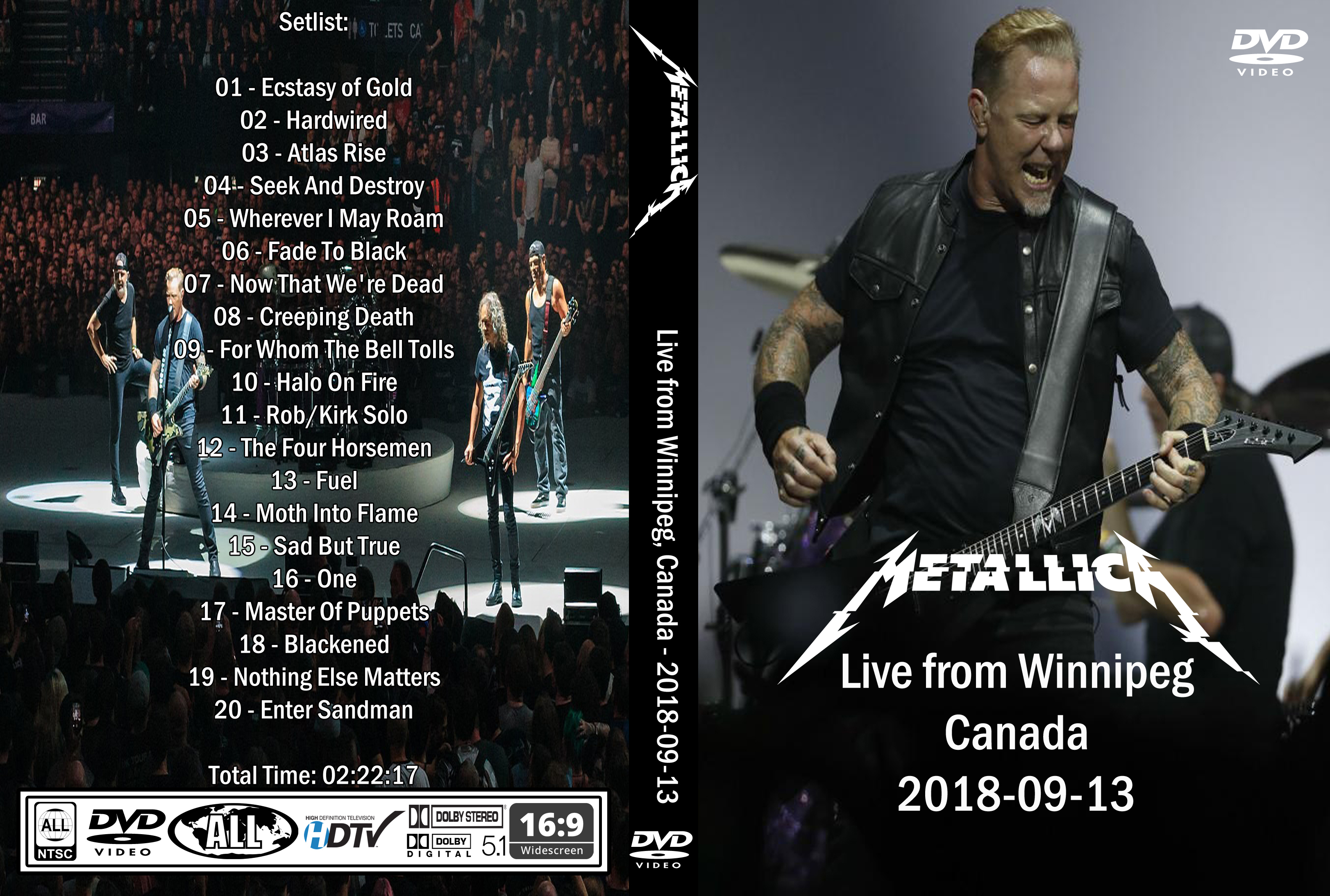 Sjmike S Metallica Trading Site Live Video Recordings Powered By Myhobbysite